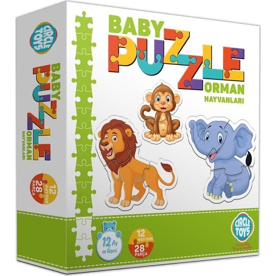 Baby Puzzle Orman Hayvanları 